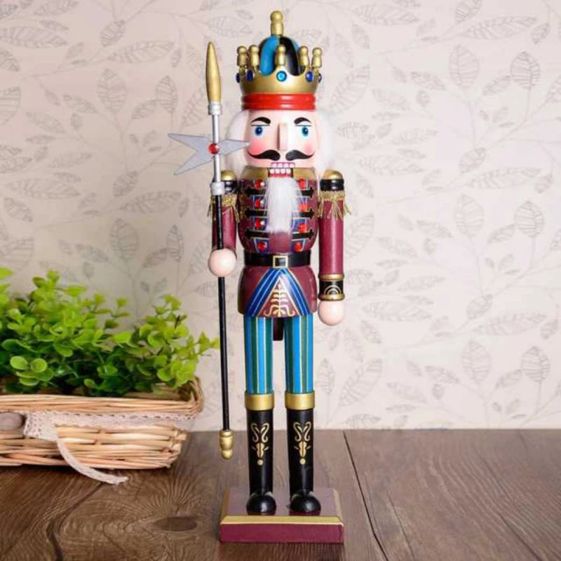 Nussknacker-Anhänger | 30 cm große Weihnachtsfigur für die Heimdekoration