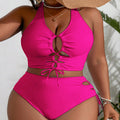 Damen Bikini-Set mit verspieltem Raffung-Design und modischen Ausschnitten Drune