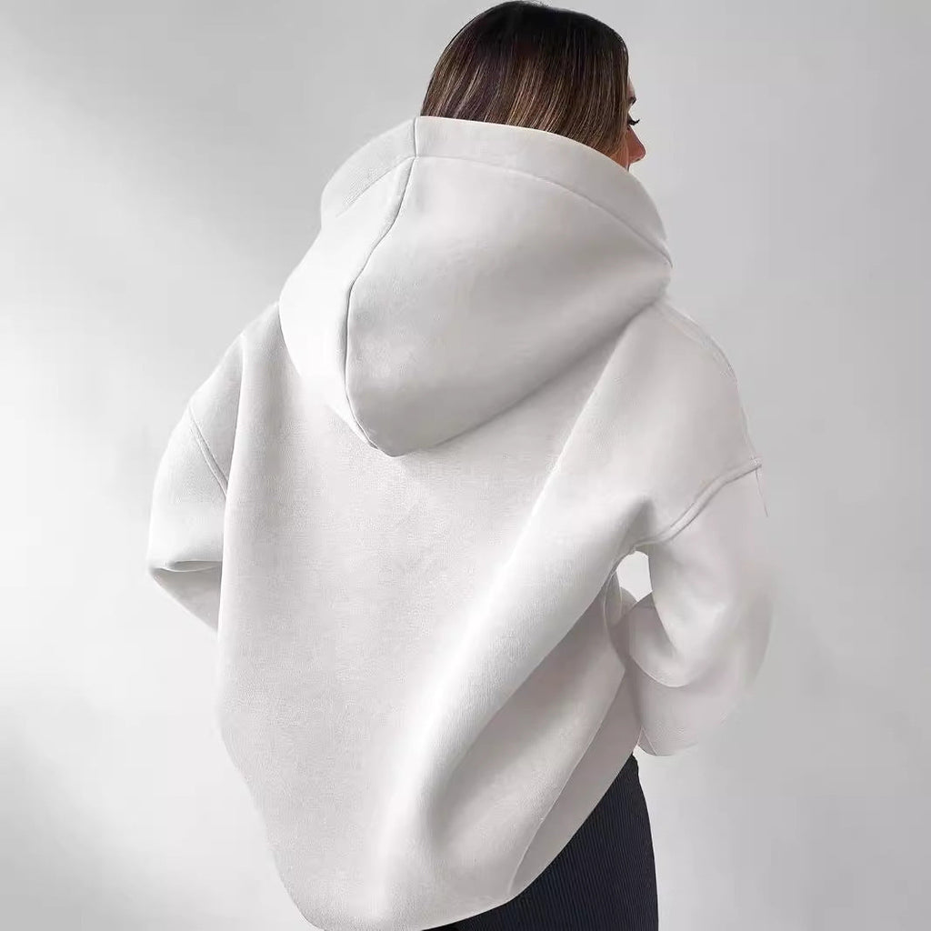 Damen Oversized Kapuzenpullover Drune