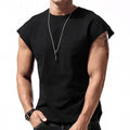 Herren modernes Oversize T-Shirt mit kurzem Ärmel Drune