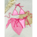 Damen Bikini-Set mit cleverem Wickelrock und verstellbaren Trägern Drune