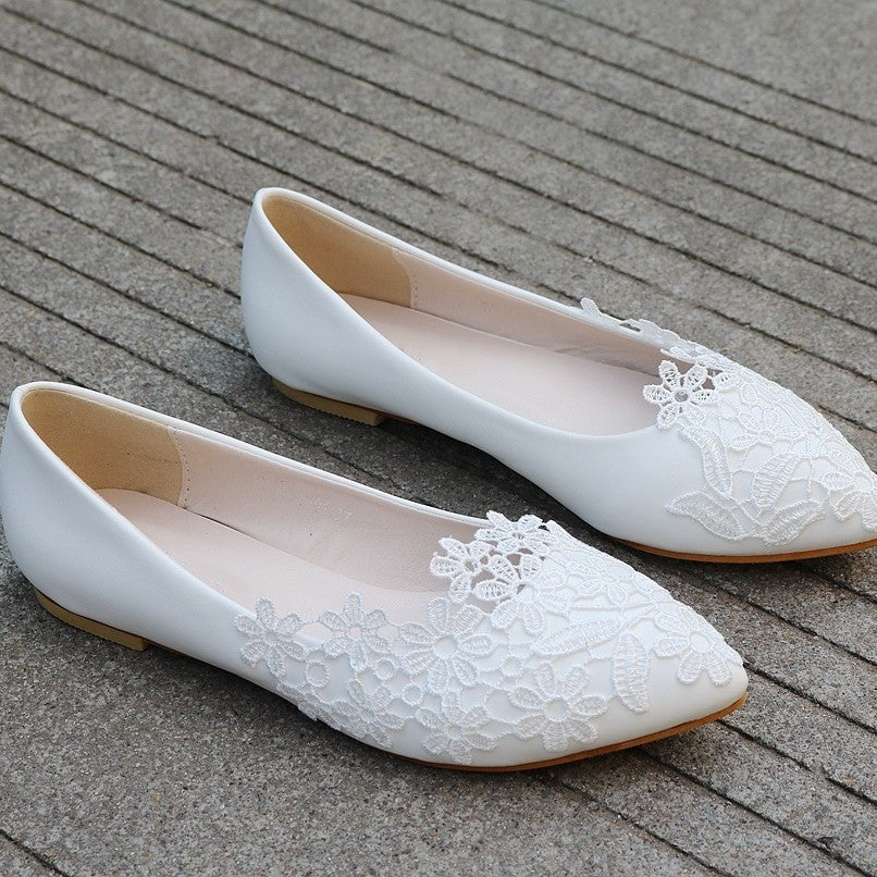 Damen Klassisch Floral Orthopädische Ballerinas