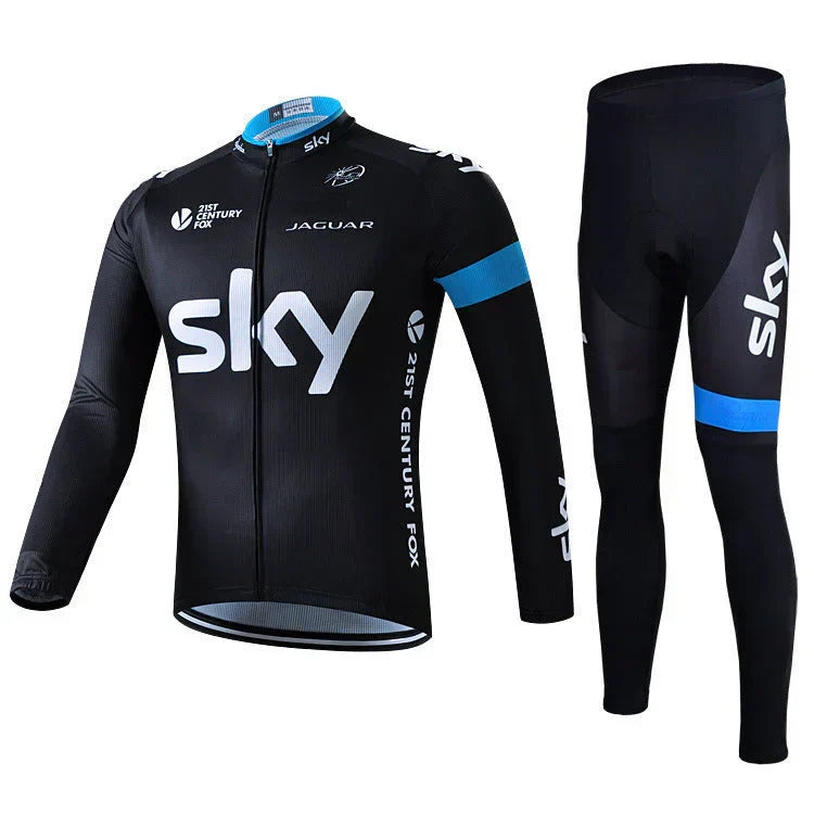 Professionelles Langarm-Radtrikot