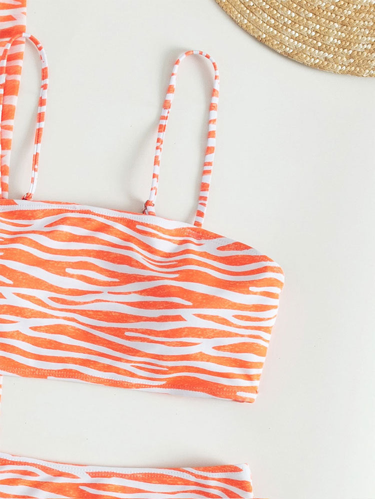 Damen Bikini-Set mit modischem Wickelrock Drune