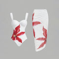 Damen Bademode-Set mit floralem Design Drune