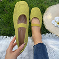 Damen Sommer Slip On Ballerina Schuhe