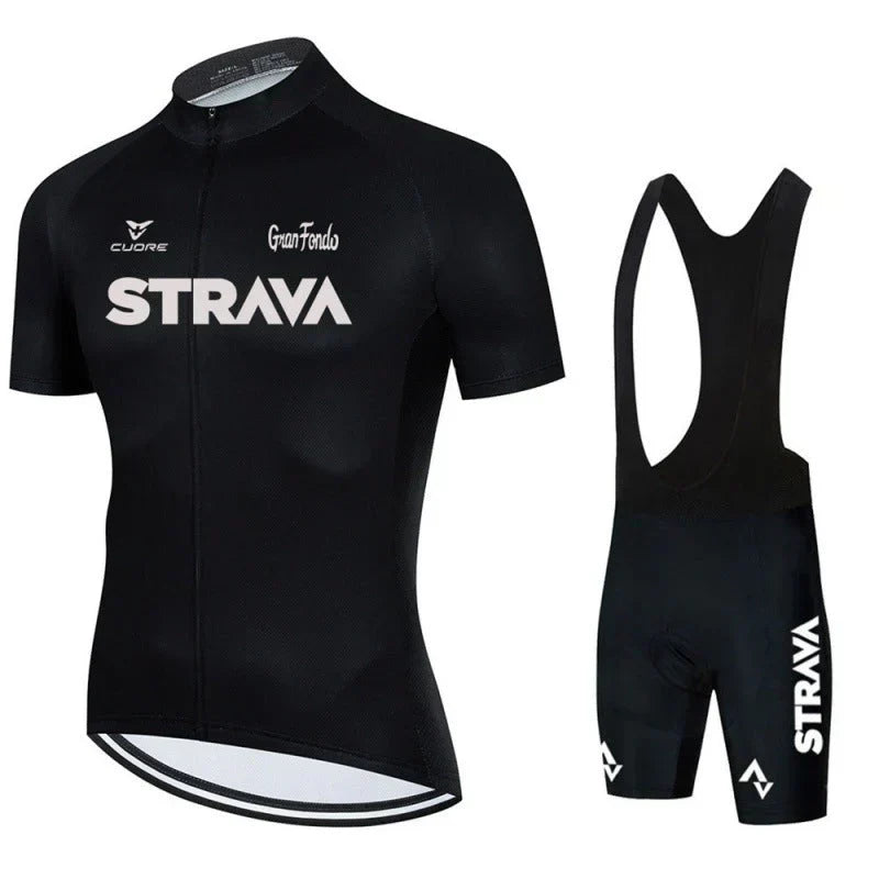 Strava | Set aus professionellen Radbekleidungen
