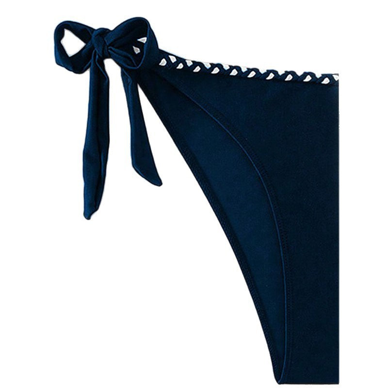 Damen Bandeau-Bikini mit verstellbaren Trägern und raffinierter Raffung Drune