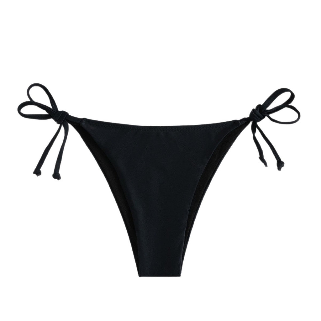 Damen Bikinislip mit verstellbaren Seitenbändern und hohem Beinausschnitt Drune