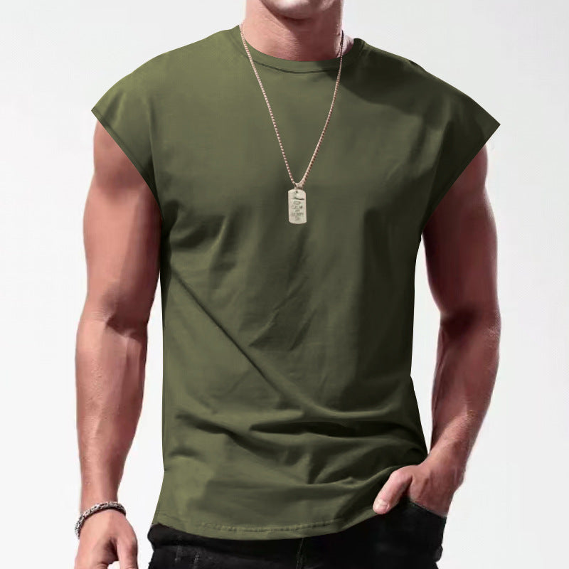 Herren modernes Oversize T-Shirt mit kurzem Ärmel Drune