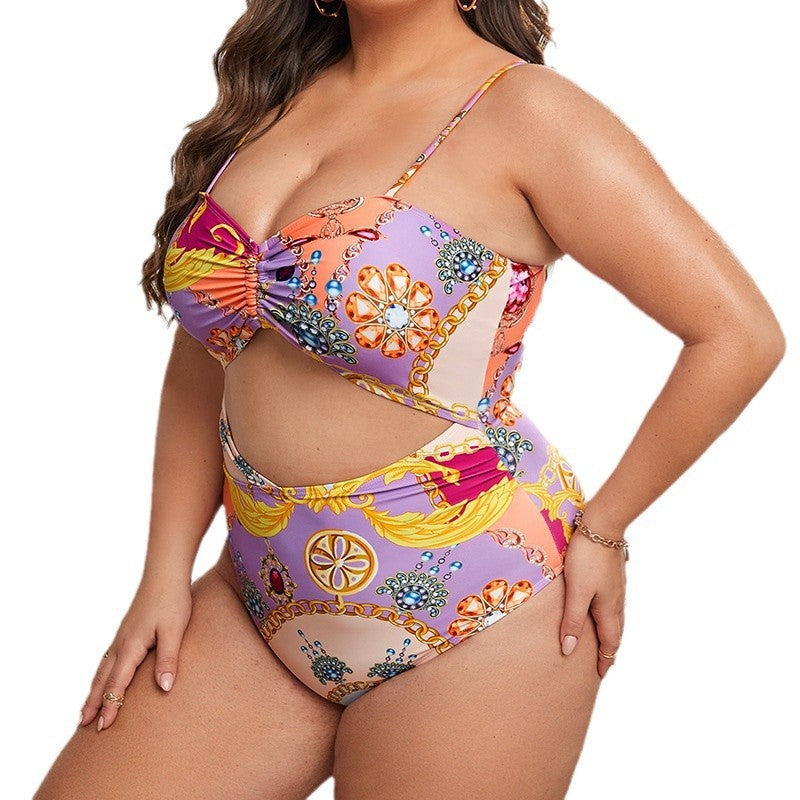 Damen Cropped Bikini-Set mit dekorativem Knoten und hohem Beinausschnitt Drune