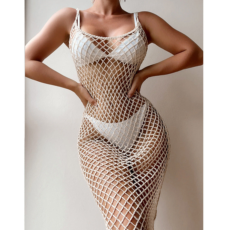 Damen Netzkleid Drune