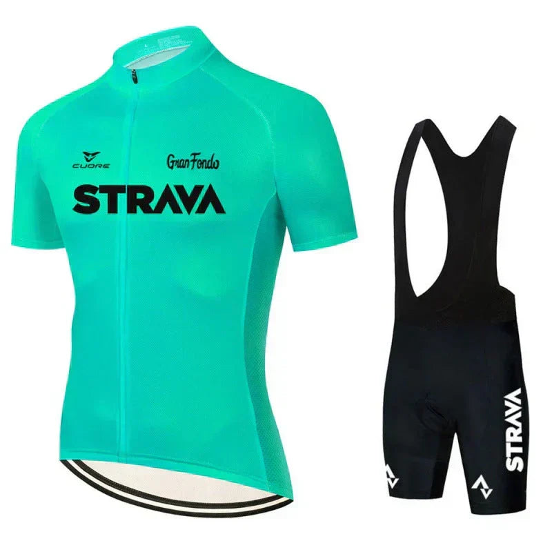 Strava | Set aus professionellen Radbekleidungen