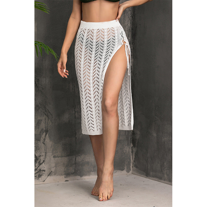 Damen Strandrock im eleganten Häkeldesign Drune