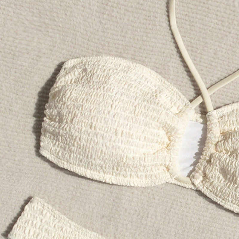 Damen Bikini-Set mit sportlichem Oberteil und verstellbarem Höschen Drune