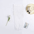 Damen Häkel-Strandponcho mit Fransen und dekorativen Muscheldetails Drune