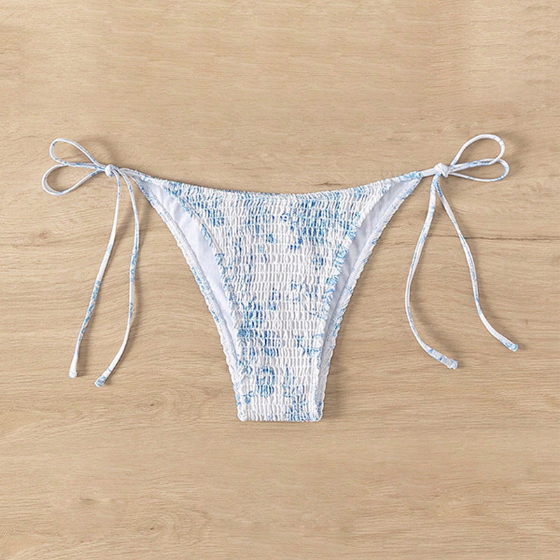 Damen Bikiniunterteil mit seitlichem Bindeband und schmeichelndem Schnitt Drune