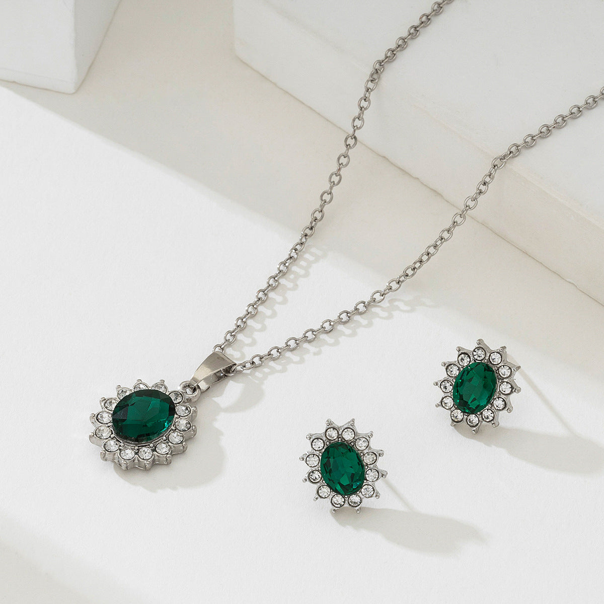 Schmuckset Katya Smeryn | Weißgold