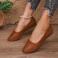 Damen Elegant Spitz Flach Ballerinas