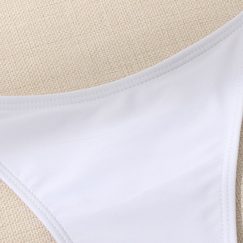 Damen Bikiniunterteil mit schmalen Seitenlinien und figurbetonendem Schnitt Drune
