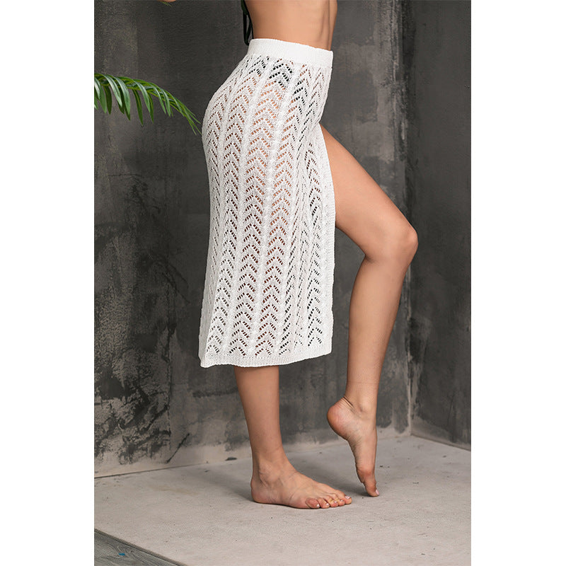 Damen Strandrock im eleganten Häkeldesign Drune