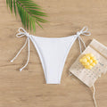 Damen Bikinislip mit verstellbaren Seitenbändern und hohem Beinausschnitt Drune