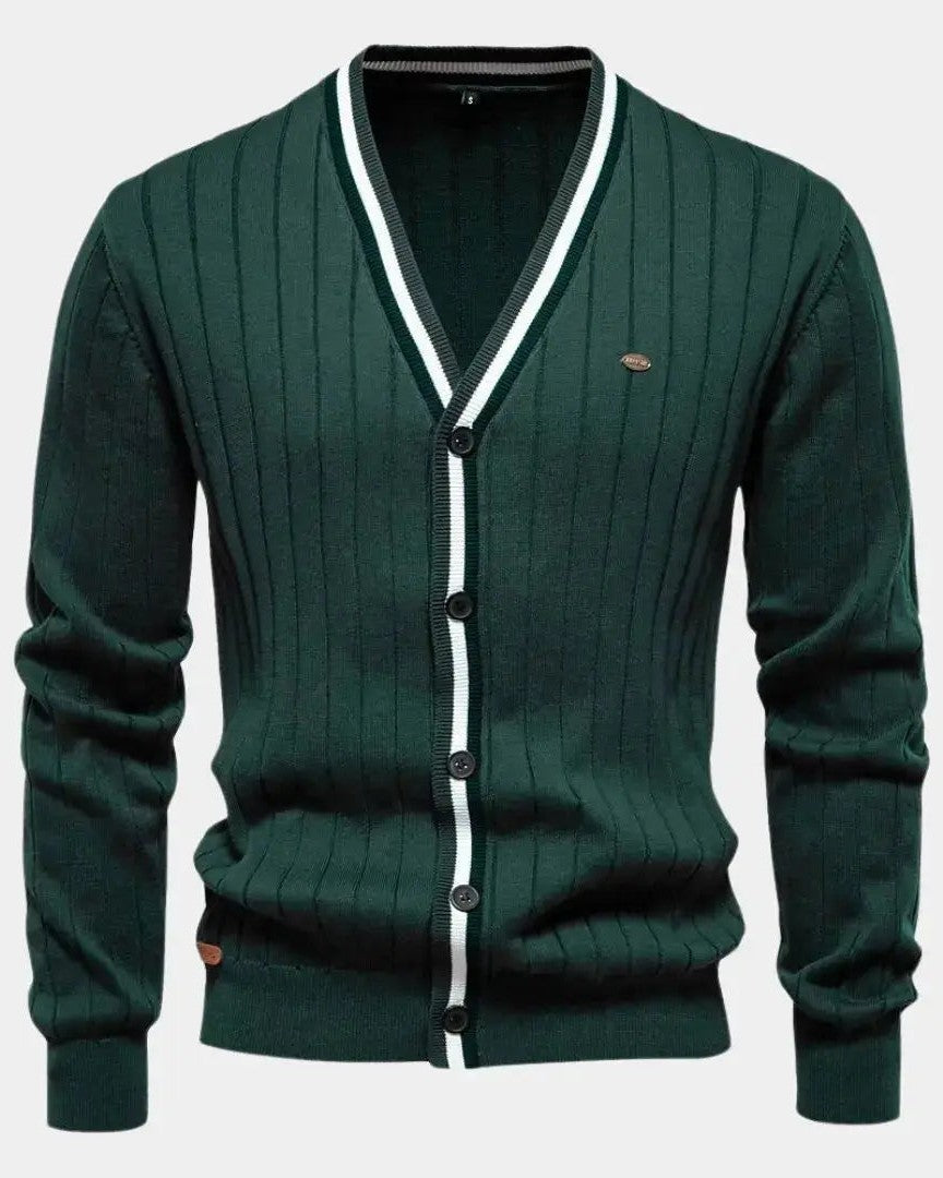 JOACHIM™ | BAUMWOLLPULLOVER MIT KNÖPFEN