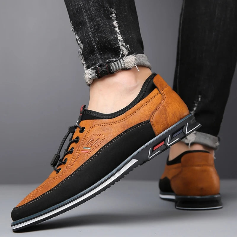 Herren orthopädische Business Schuhe | Schnürung