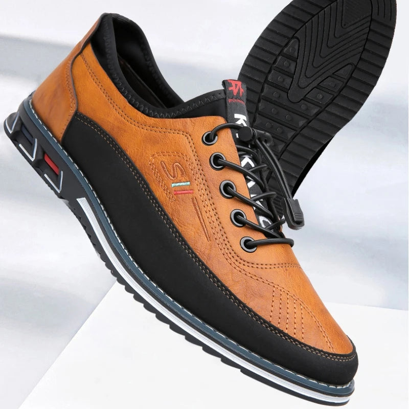 Herren orthopädische Business Schuhe | Schnürung