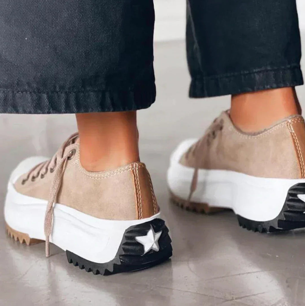 Orthopädische Damen-Plateau-Sneaker mit Arch Support für modernen Komfort