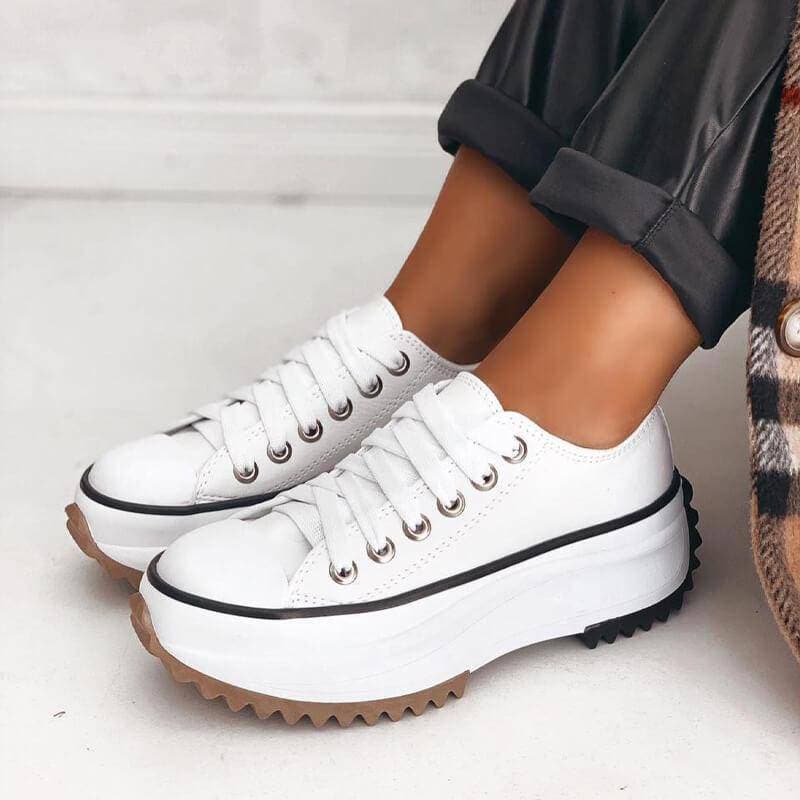 Orthopädische Damen-Plateau-Sneaker mit Arch Support für modernen Komfort
