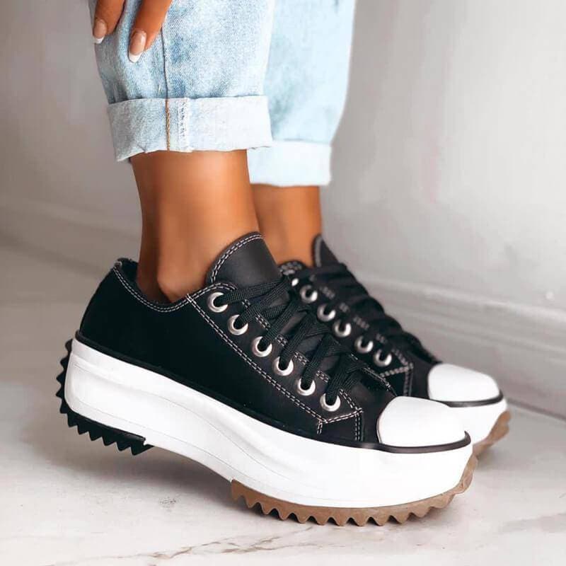 Orthopädische Damen-Plateau-Sneaker mit Arch Support für modernen Komfort