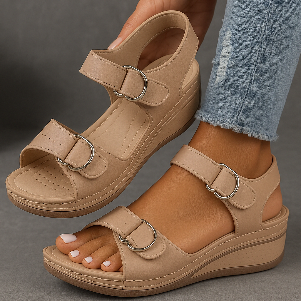Orthopädische Keilsandalen für Damen – Bequem und Elegant für den Sommer