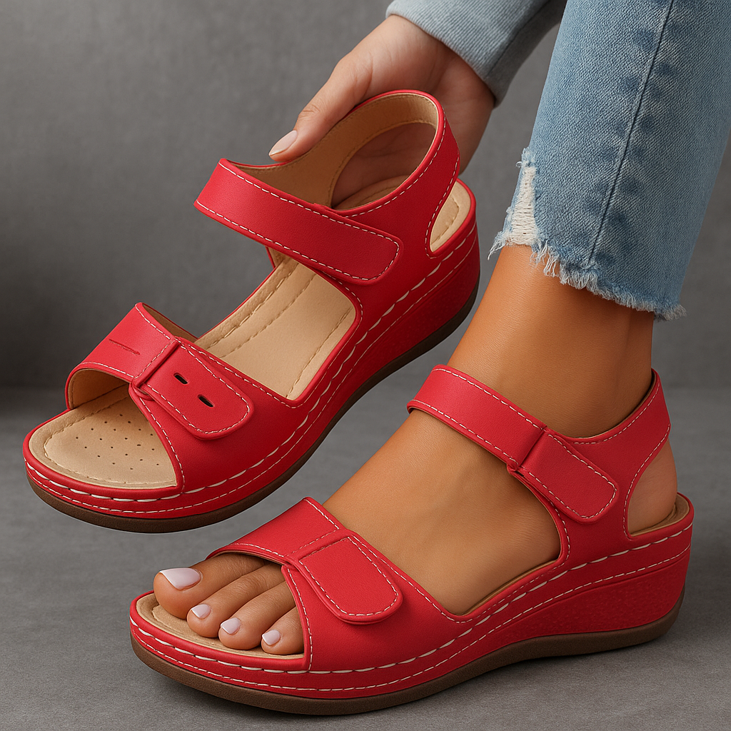 Orthopädische Keilsandalen für Damen – Bequem und Elegant für den Sommer