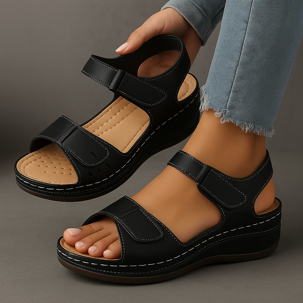 Orthopädische Keilsandalen für Damen – Bequem und Elegant für den Sommer