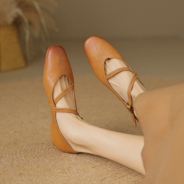 Orthopädische Mary Jane Damenschuhe mit Riemen für Damen – Komfortable Eleganz für Jeden Anlass