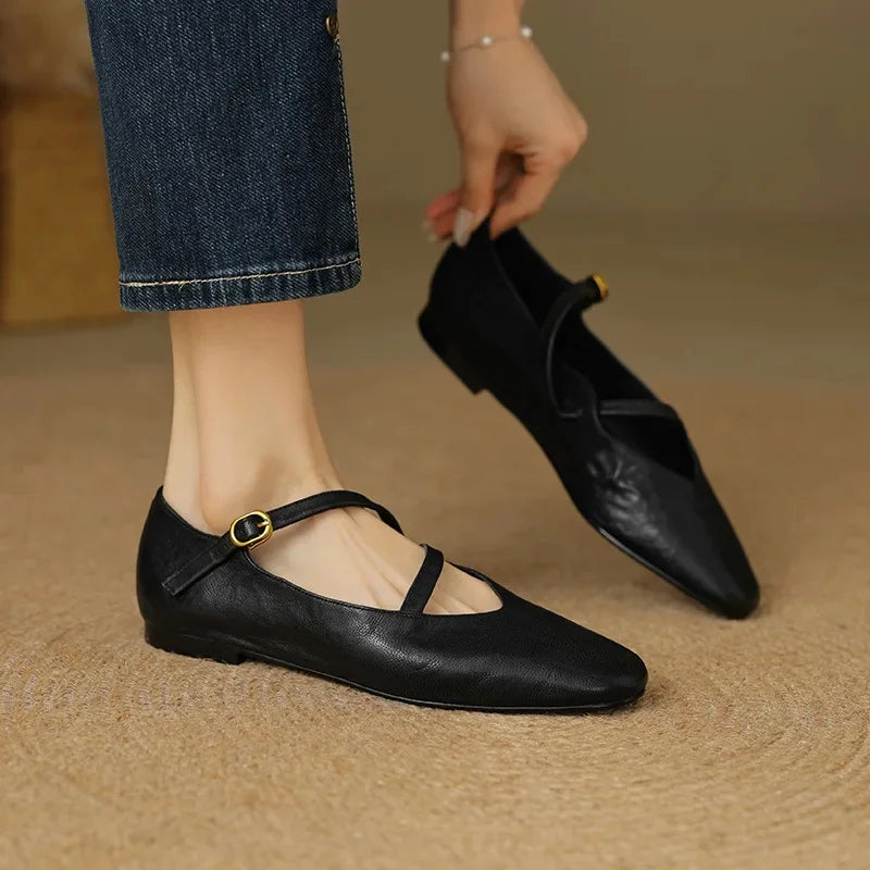 Orthopädische Mary Jane Damenschuhe mit Riemen für Damen – Komfortable Eleganz für Jeden Anlass