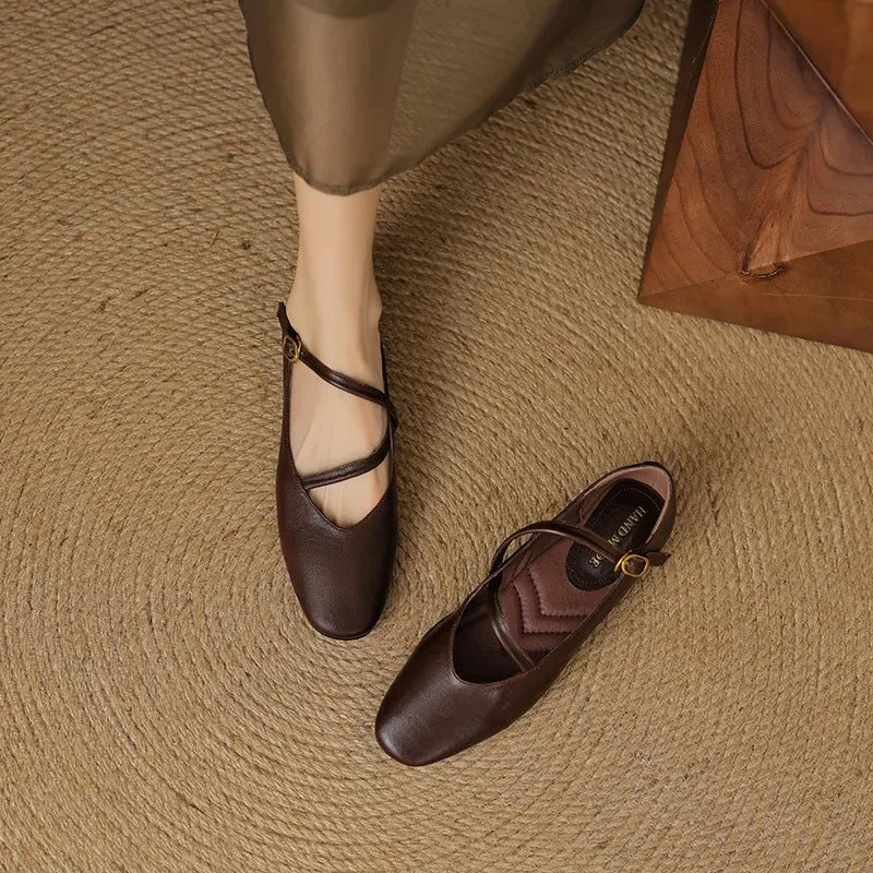 Orthopädische Mary Jane Damenschuhe mit Riemen für Damen – Komfortable Eleganz für Jeden Anlass