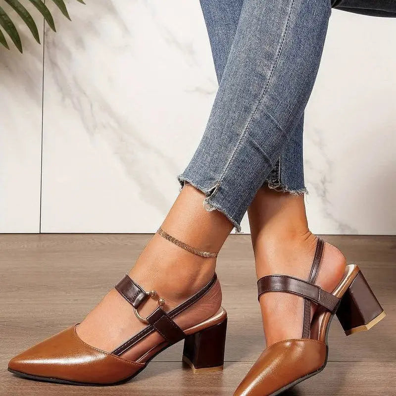 Damen Pumps Blockabsatz | Elegante Passform