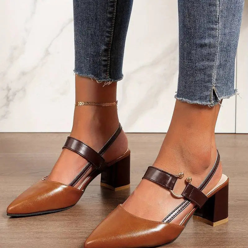 Damen Pumps Blockabsatz | Elegante Passform