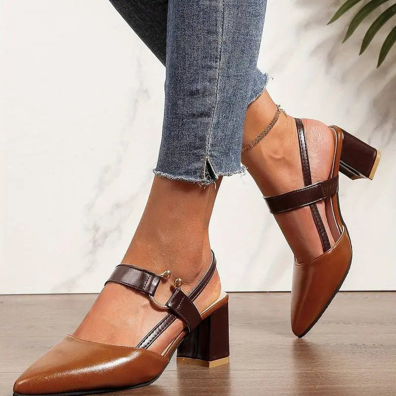 Damen Pumps Blockabsatz | Elegante Passform