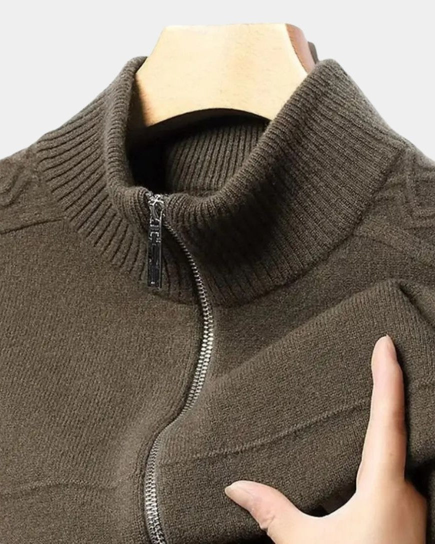 HOLGER™ | PULLOVER MIT HOHEM KRAGEN
