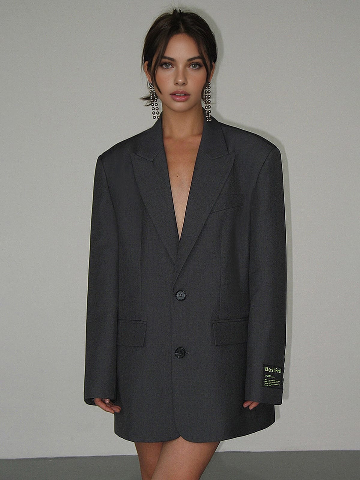 Oversized Blazer Damen | Markante Schultern & Cleanes Statement