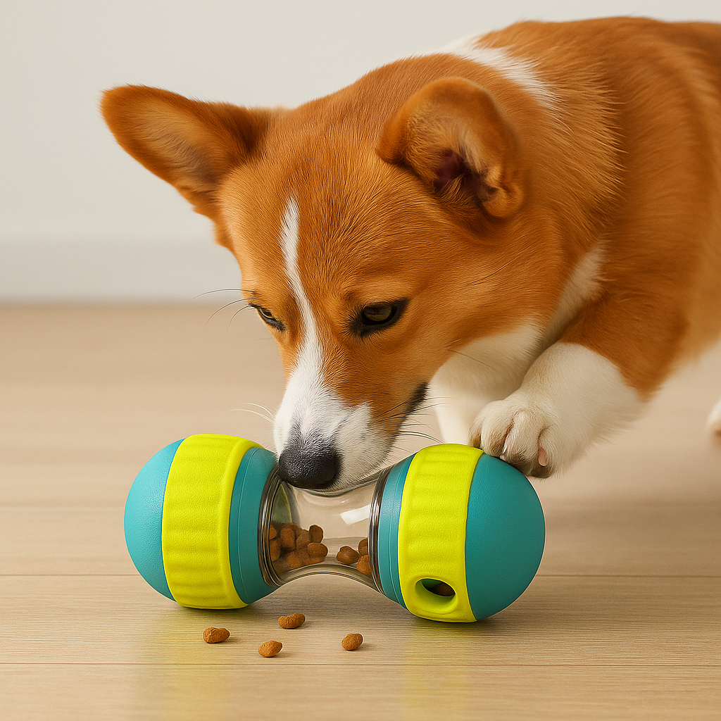 PawMind | Interaktives Hundepuzzle-Spielzeug mit Futterautomatik zur geistigen Anregung