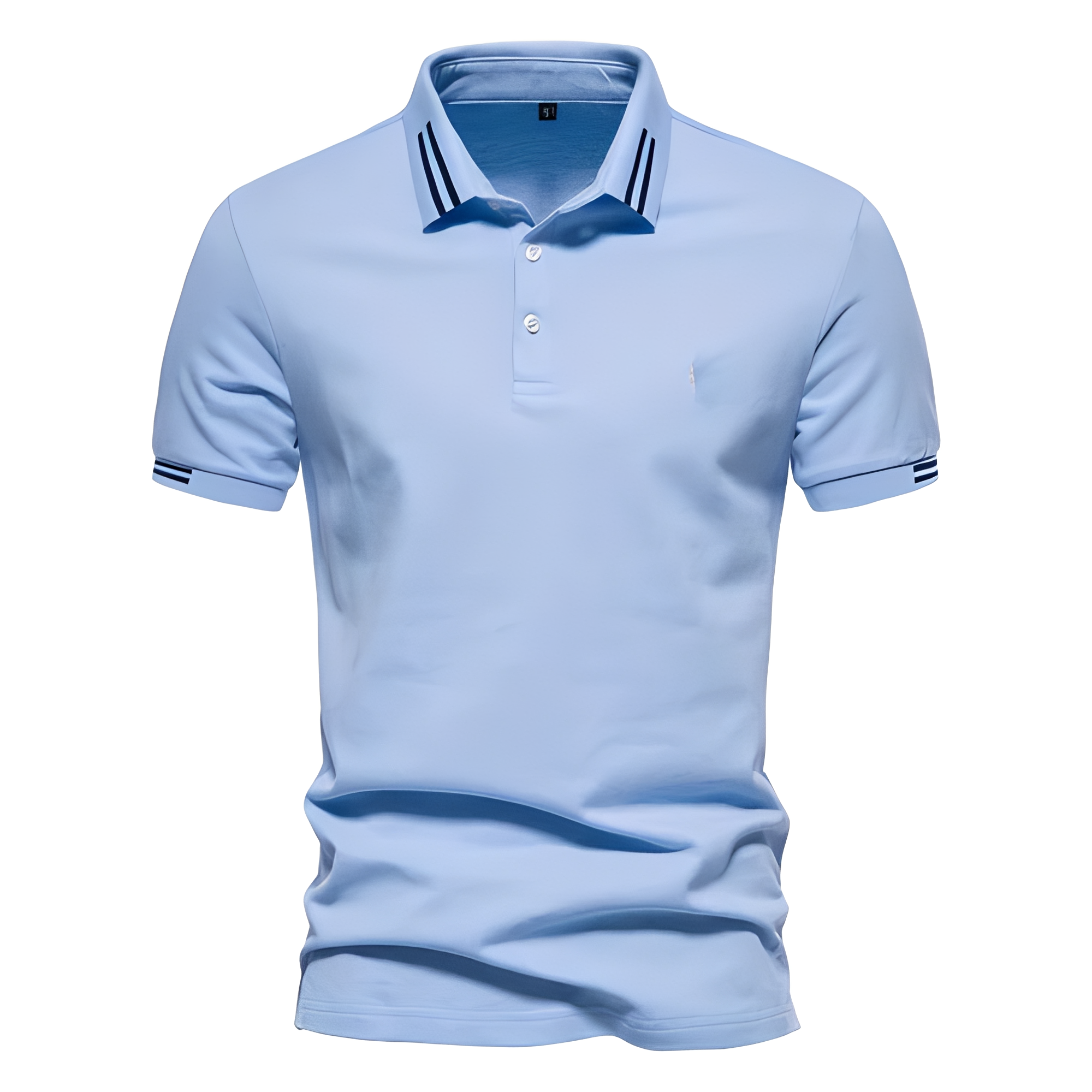 Polohemd Herren | Klassisch & Sportlich mit Streifendetails