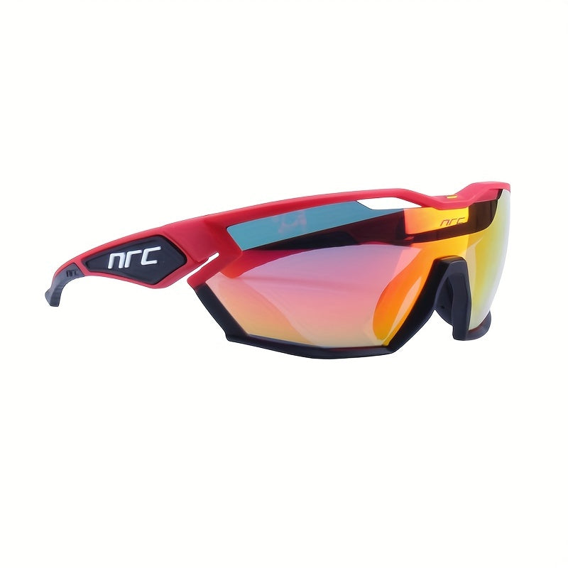 Polycarbonat-Radbrille mit 3 Gläsern – winddichte Brille für Radfahren, Laufen und Outdoor-Aktivitäten
