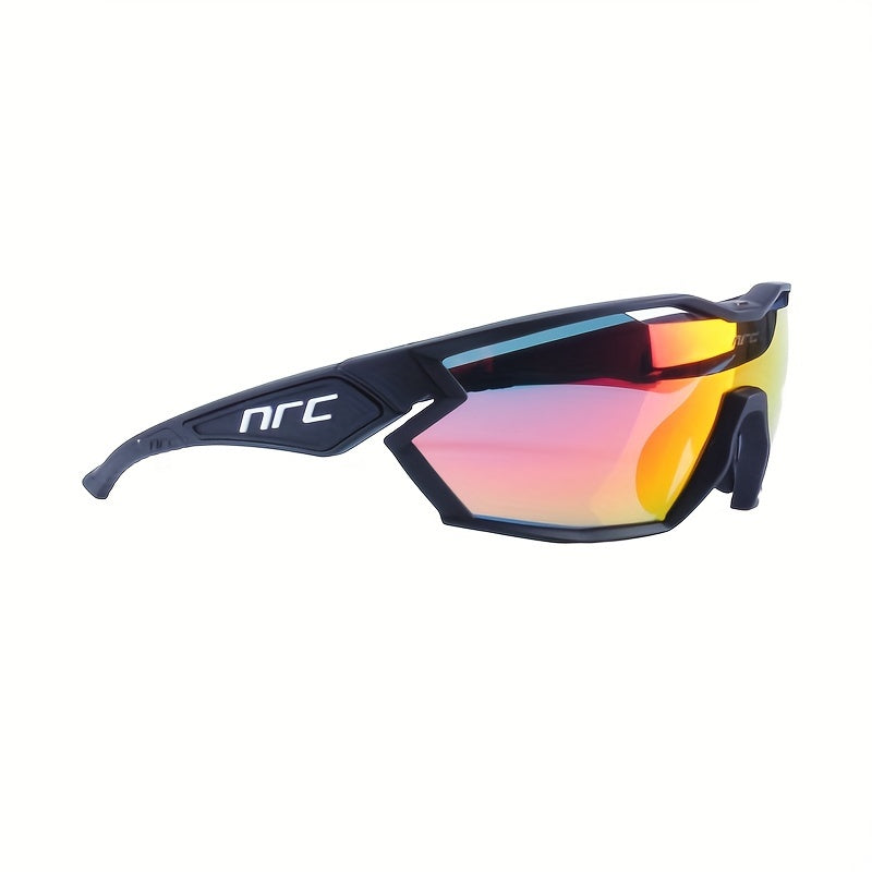 Polycarbonat-Radbrille mit 3 Gläsern – winddichte Brille für Radfahren, Laufen und Outdoor-Aktivitäten