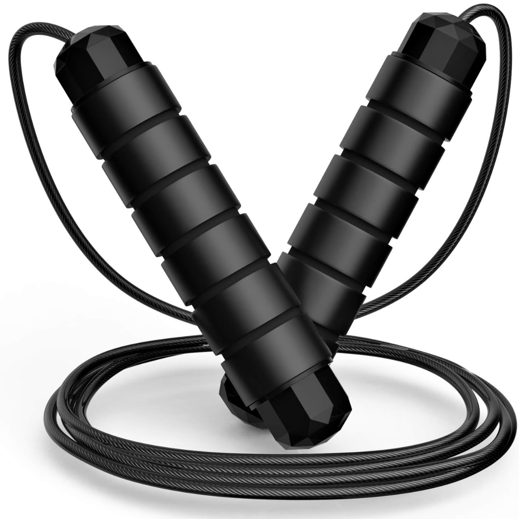 PowerFit Verstellbares Springseil – Langlebig und komfortabel fürs Training