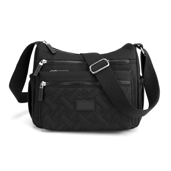 Praktische Damen-Schultertasche aus strapazierfähigem Nylon