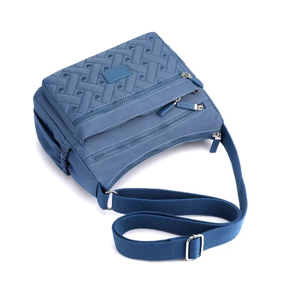 Praktische Damen-Schultertasche aus strapazierfähigem Nylon